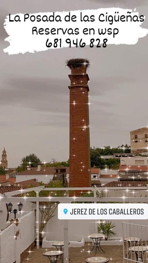 Hotel Rural La Posada De Las Cigueenas Херес-де-лос-Кабальерос Экстерьер фото