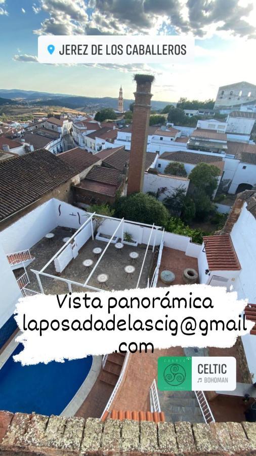 Hotel Rural La Posada De Las Cigueenas Херес-де-лос-Кабальерос Экстерьер фото