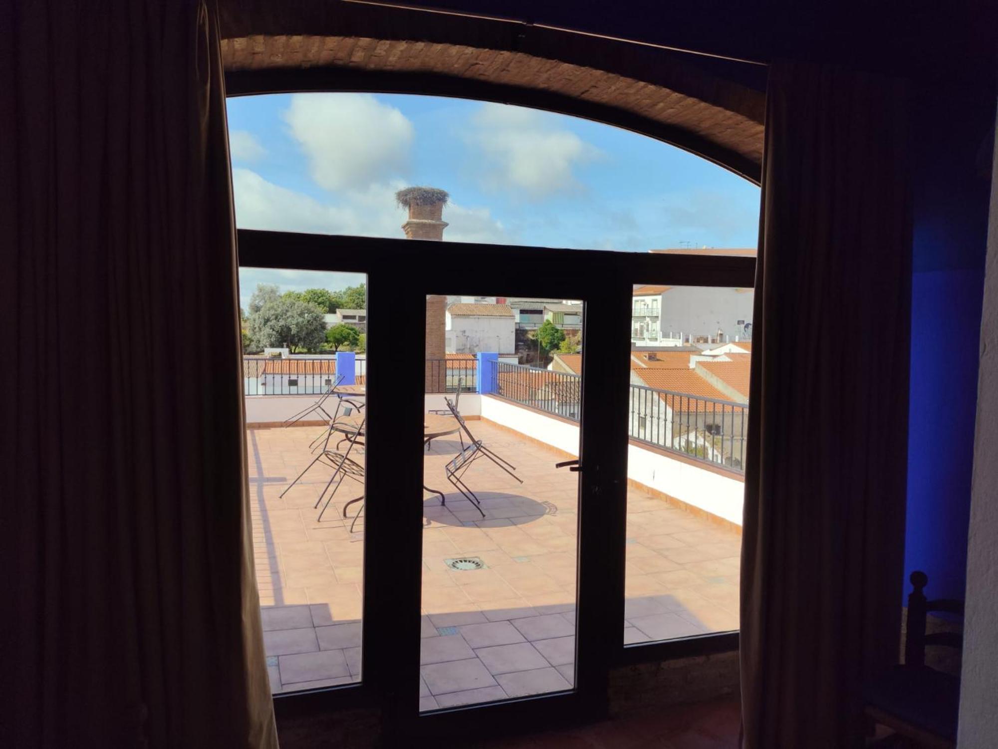 Hotel Rural La Posada De Las Cigueenas Херес-де-лос-Кабальерос Экстерьер фото